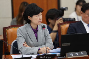 [포토] 의사진행 발언하는 양정숙 무소속 의원