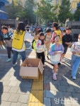 가촌초, 즐거움과 기쁨 선사 … 간식꾸러미 호응