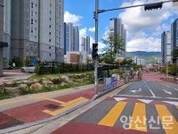 두산위브1차 가로등 설치해달랬더니…양산시 아파트에서 해야