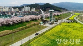 양산12경 관광객 보합세 속 황산공원은 웃었다
