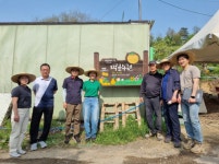 가스안전公 서울광역, 서울동부지사와 농가 일손돕기 봉사