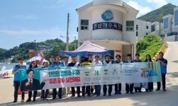 가스안전公 경남, 피서객 대상 부탄캔 안전사용 캠페인