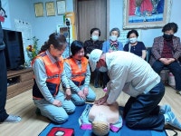 울산중부소방서 여성의용소방대, 소화기 사용법·심폐소생술 교육