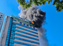 울산 남구 신정동 연세메디컬 옥상서 화재