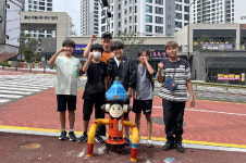 울산동부소방서, 노후된 소화전 디자인·도색작업