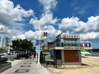 울산 동구 일산해수욕장에 코리아둘레길 해파랑 쉼터 개소