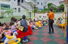 울산 어린이집 화재 가상 소방훈련