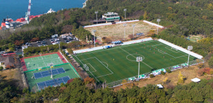 울산 동구 방어진공원 내 미포구장 새단장 시민에 개방