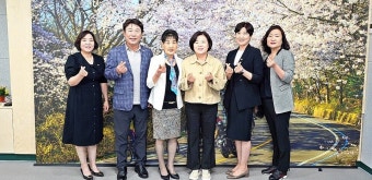 적십자 봉사회 울산시협의회장,  울산 북구의회 방문