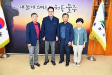 한국양봉협회 이상일 울주군지부장, 울주군 방문