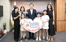 시그니아 독일보청기 울산북구센터, 보청기 4대 전달