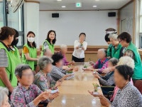 양산시 하북면 행정복지센터 직원 통도사자비원 봉사활동