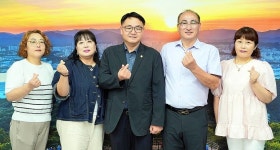 김상태 북구의장, 농소2동 주민자치회 환담