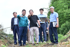 김영길 울산 중구청장, 병영성 동문지 정비 현장 점검