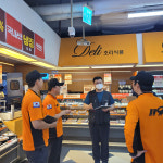 울산북부소방서 농소119안전센터, 대형마트 화재 대비 현장 지도