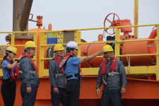 울산해경, S-OIL 원유부이 안전관리 실태 점검