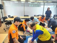 삼산119안전센터, 전통시장 자율소방대 교육