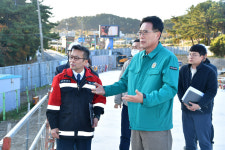이순걸 울산 울주군수, 간절곶공원 주차장 조성 현장 시찰