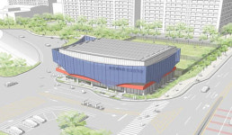 울산 동천체육관 보조경기장 설계 당선작 확정