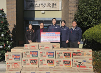 ㈜제이콘, 울산양육원 7500만원 상당 기금·후원품