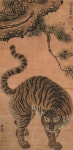 울산 호랑이, 김홍도의 猛虎圖 모델이 되다