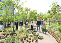 울산 종가로 공지에 사계절 가로정원 아라의 흔적