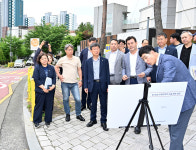 울산 중구 종가5길 우회전 전용 차로 신설