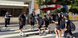 울산 중부경찰서 성안파출소, 청소년 기초질서 준수 캠페인