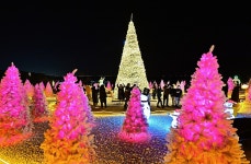 간절곶 야간경관전시 보며 한해 마무리해요