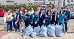 울산 북구의회, 호계매곡로 일대 자원봉사