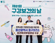 동구보건소, 지역사회 구강보건사업 보건복지부장관상