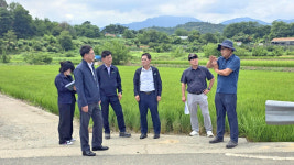 울산농협, 가뭄·폭염 피해 현장 점검