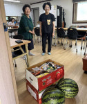 통도사, 하북면 경로당에 간식 나눔