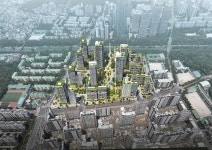 강남 개포 경·우·현, 친환경 수변특화 대단지로 재건축