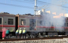 대구교통公, 개통 앞둔 1호선 하양연장선서 재난대비 훈련