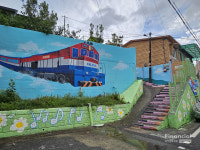 [이동미의 여행 테라피]  순천 쉴랑게 도장 깨기... 팔마여관 철길 옆 작은 마을, 모든 발자취가 이야기가 되다