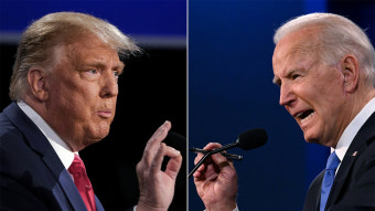 Trump, Biden face off in final presidential debate