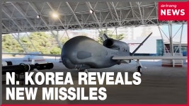 North Korea unveils long-range air-to-surface missile at Air Forces 80th anniversary event
