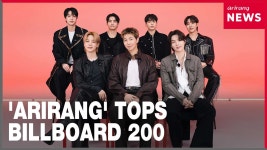 BTS charts 7th No. 1 album on Billboard 200 with Arirang