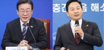 [4.10총선 격전지] 미니대선  '명룡대전', 이재명-원희룡 인천계양을 승부