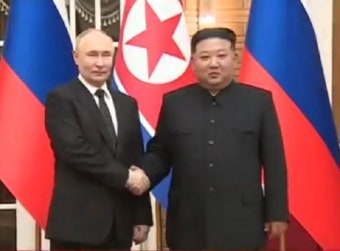 김정은-푸틴, '포괄적 전략 동반자 협정' 체결