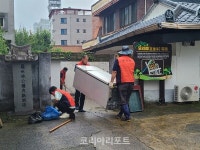 순천시 삼산동, 오리정경로당 묵은 때 말끔히 청소
