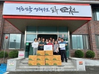 쌍지뜰전통식품, 순천시 상사면·낙안면에 찹쌀누룽지 후원