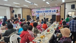 아름다운 동행 능주면에서 짜장면 나눔 행사