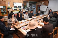 완주군, 상관 편백숲 활성화 주민 간담회 개최