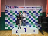 영광태권도장 출신 최희정 선수, 제3회 국제장애인태권도 오픈대회 2위