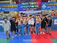 순천팔마초·순천이수중 씨름부, 전남 최초 7체급 석권 쾌거