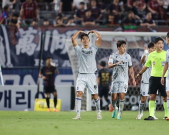 '천성훈 선제골-오반석 결승골' 인천, 수원 FC 원정에서 2-1 승리 [춘추 현장]