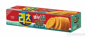 동서식품, 신제품 ‘리츠 크래커 바삭 김’ 출시