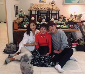 “따뜻한 수미쌤” 현영X장동민, 김수미 생일 맞아 뭉쳤다[SNS컷]